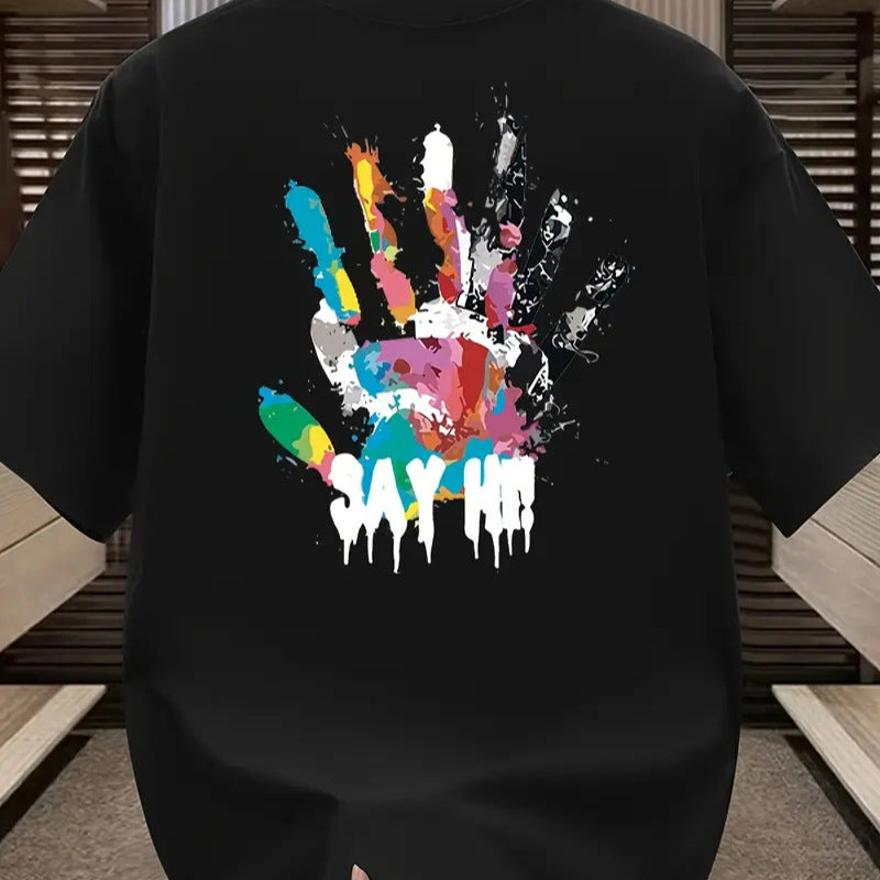 T-shirt homme d'été imprimé en 3D