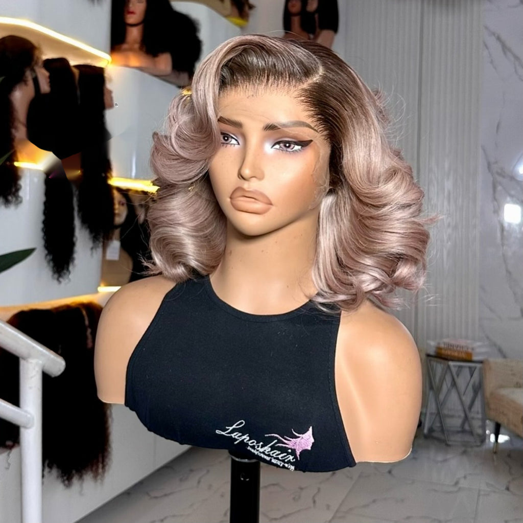 Women Virgin Lace Full Front Wig
