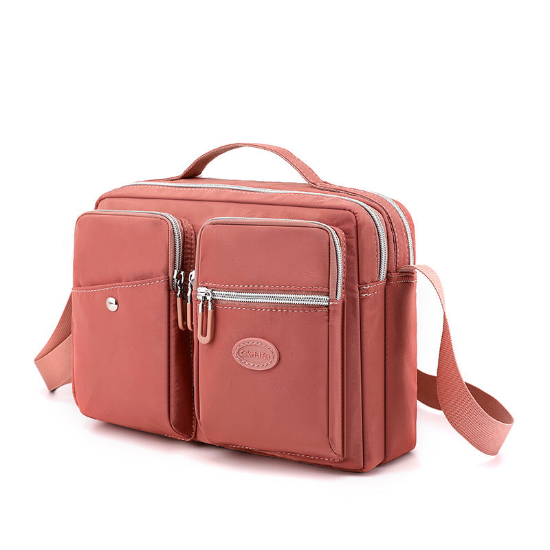 Sac croisé en nylon de grande capacité pour femmes