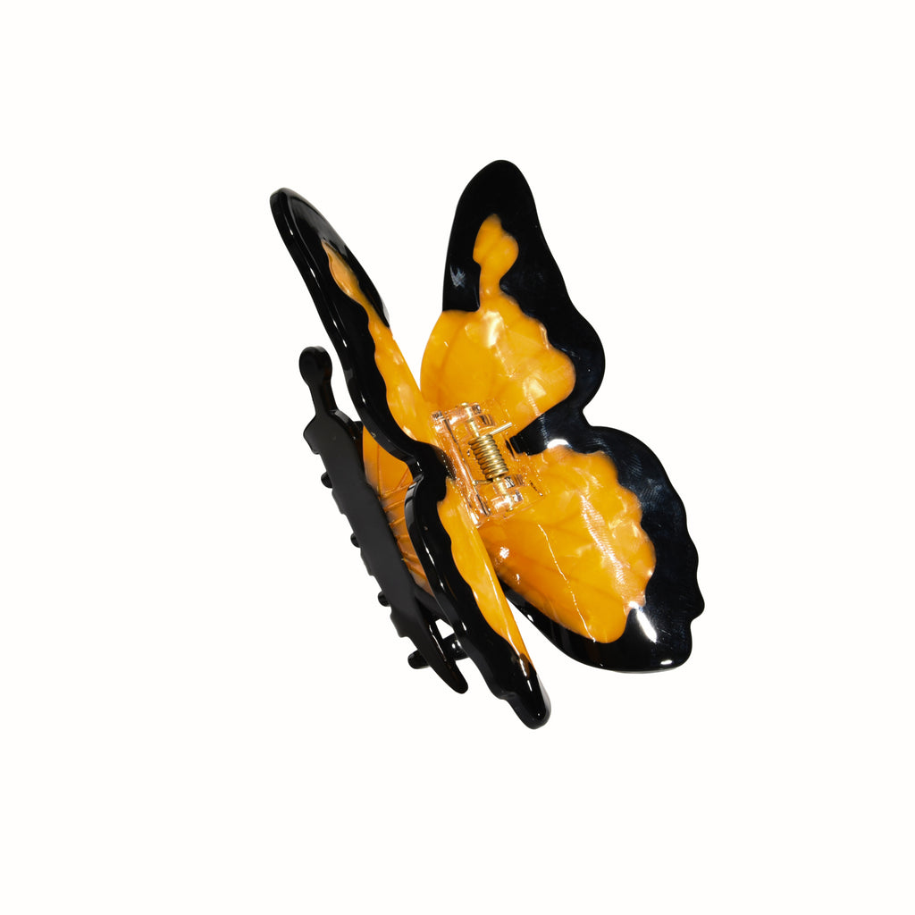 Acétate Butterfly Grip Large Sweet Hair Clip Back Spoon Updo Shark Claw