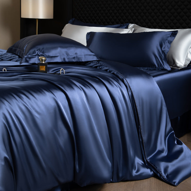 Luxury Real Double Side Silk Naked-Sleep Couverture de couettes