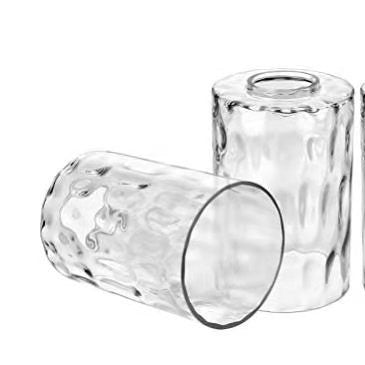 Abat-jour en verre en forme de pierre