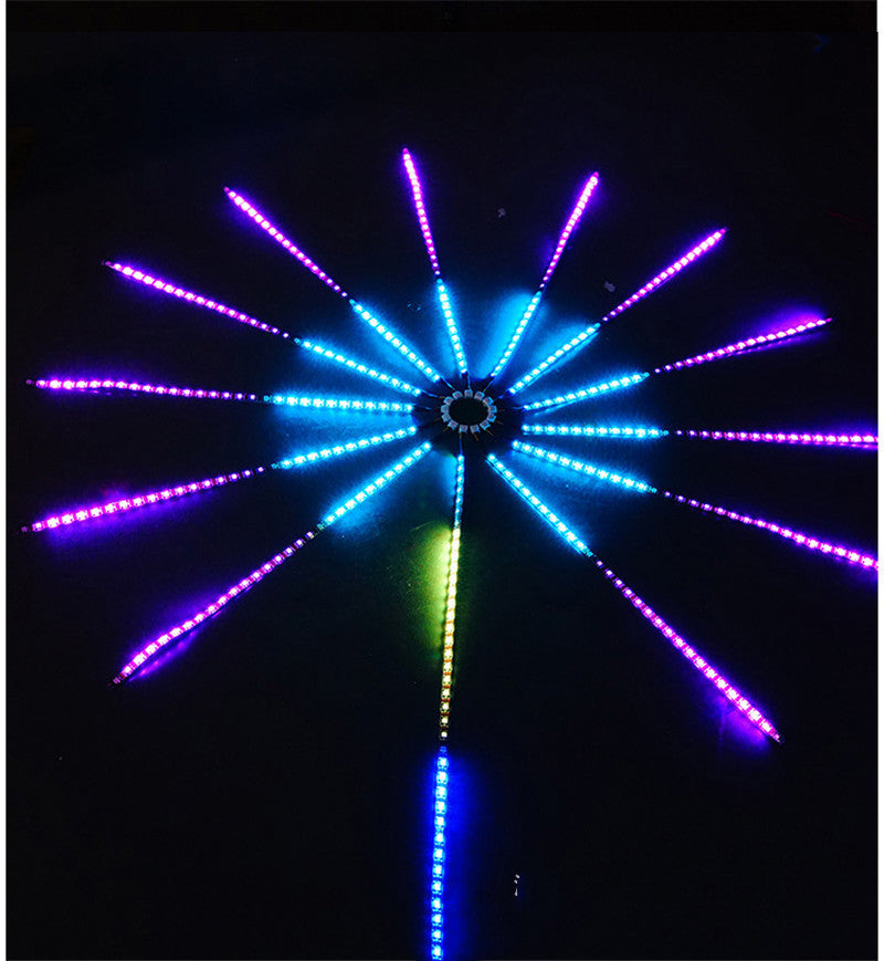 Lumière de feu d'artifice Marquee couleur entièrement décorative
