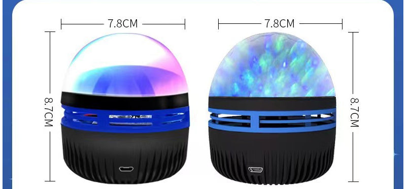 Projection de l'atmosphère Starry Sky Petite lampe de nuit