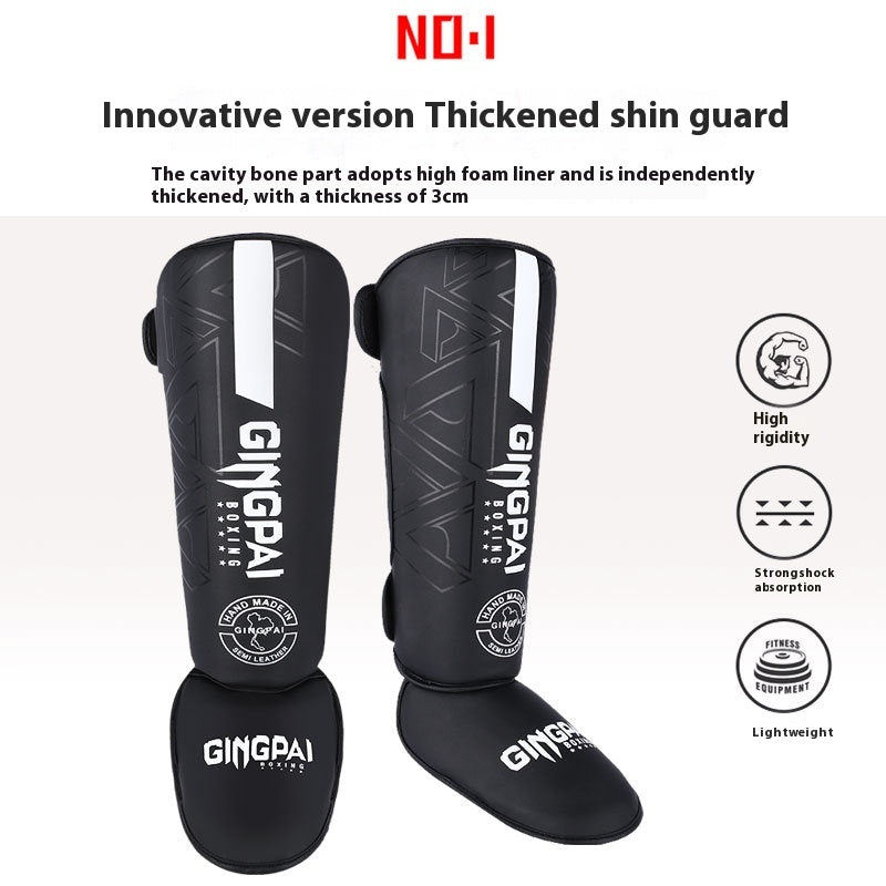 Sanda Free combat même protection équipement cheville soutien Shin garde