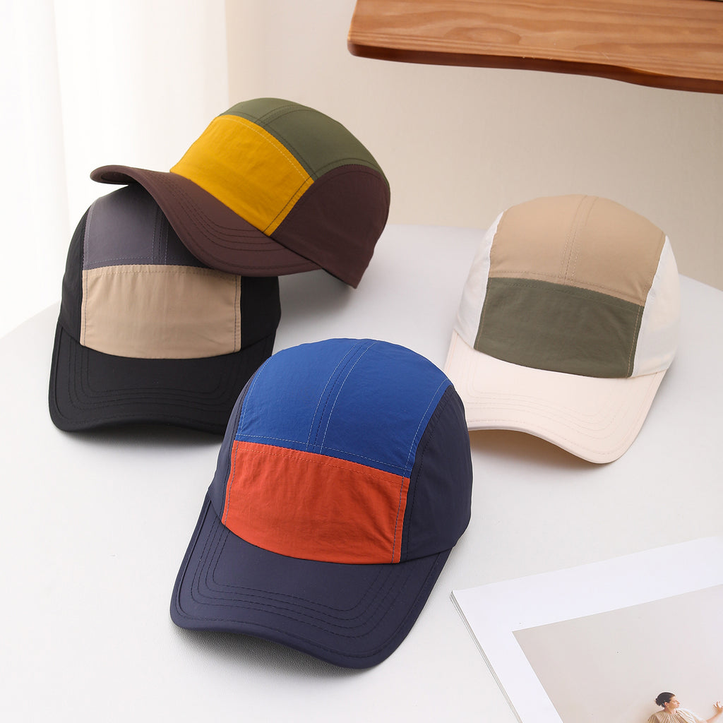 Light Board Patchwork Color-matching résistant à l'eau Lightweight Casual Style simple Adjus