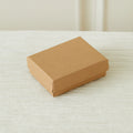 Boîte à bijoux en papier Kraft rétro emballage cadeau