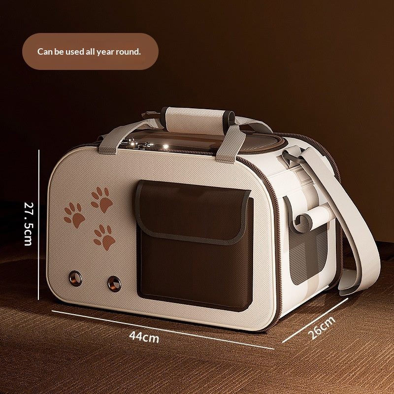Porte-chat chaud d'hiver Portable pour les sorties