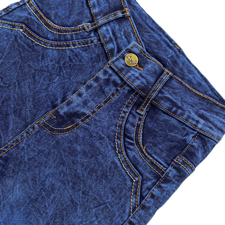 Jeans longs et stretch plats pour garçons
