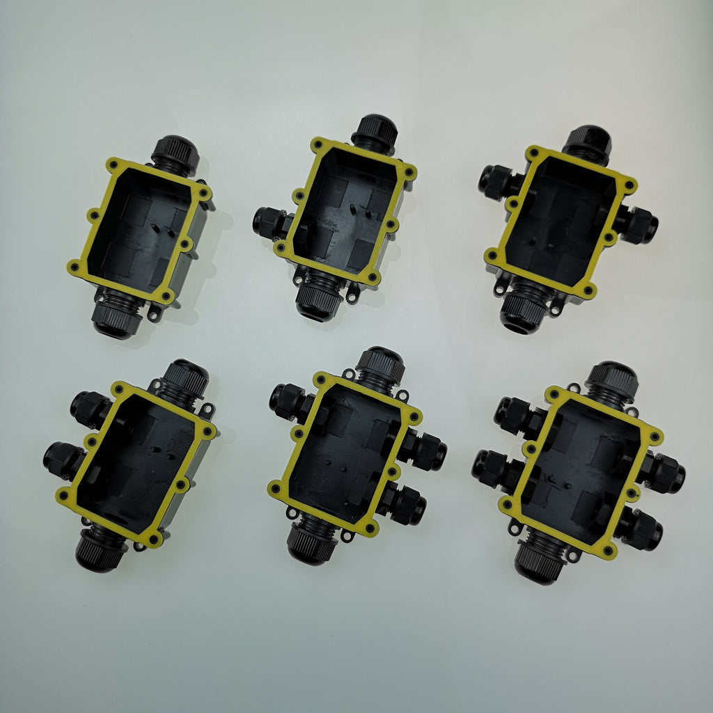 IP68 Waterproof Câble extérieur à six voies One in five Out Fontaine Light Junction Box