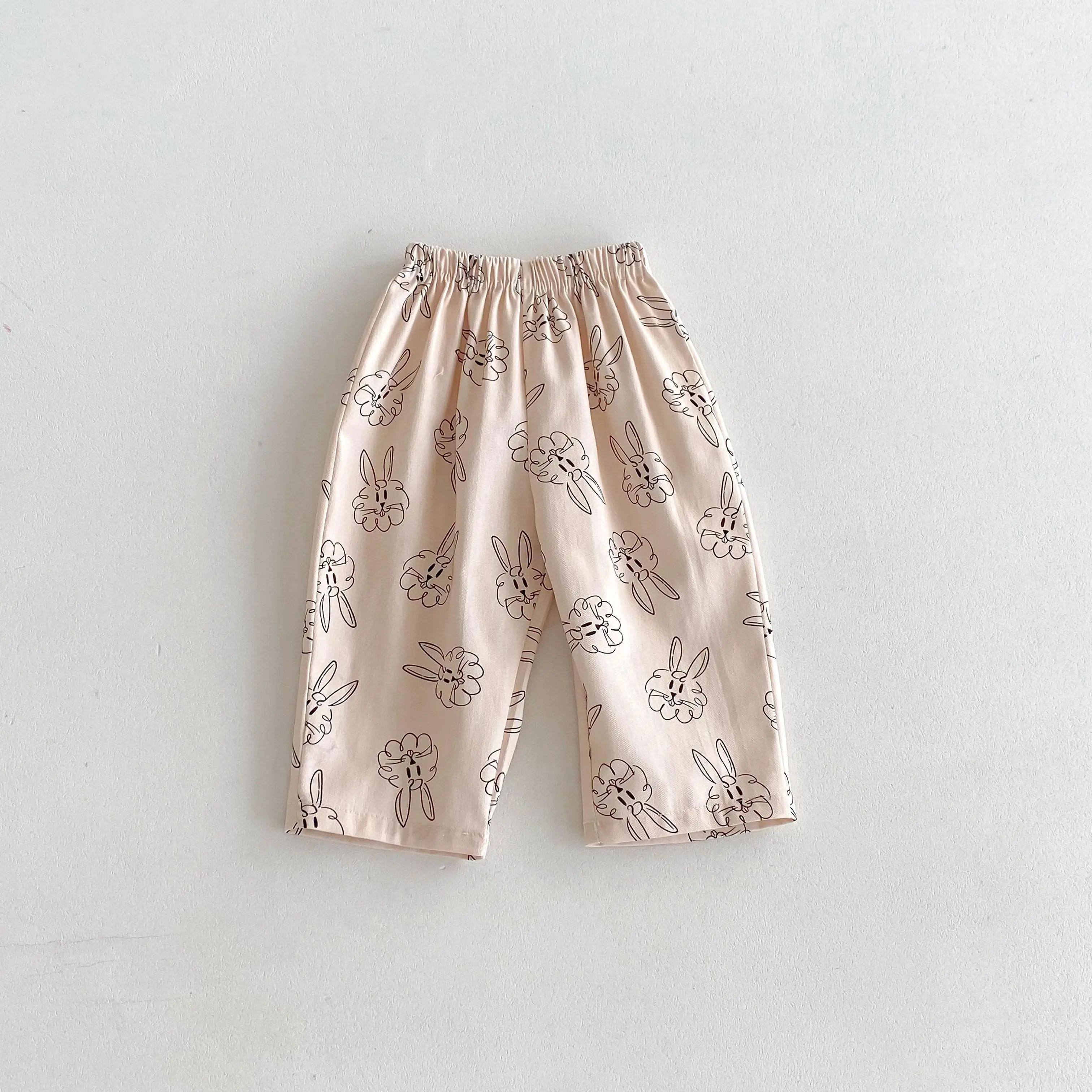 Série de filles Pantalons de culture d'été