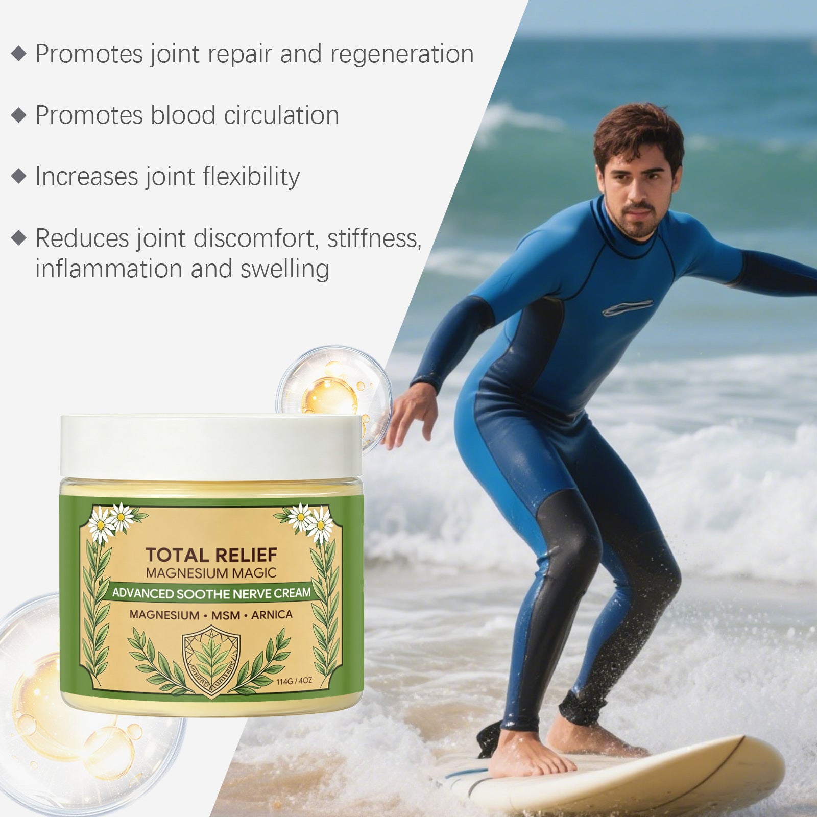 Crème de Soothe Nerve avancée