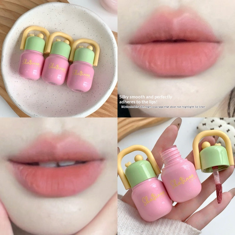 Velvet-matte Finition de maquillage brillant à lèvres