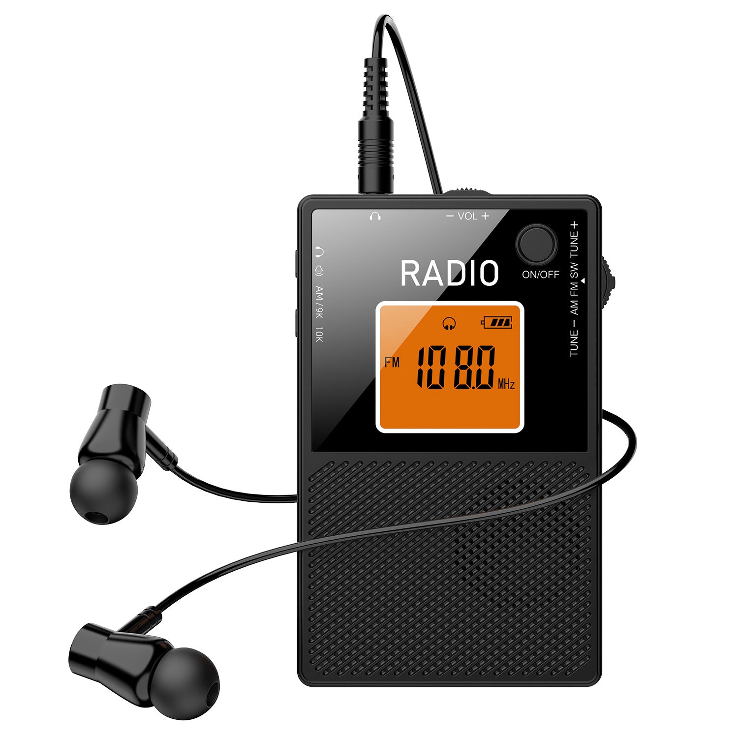FM AM SW Carte de bande complète Radio portable