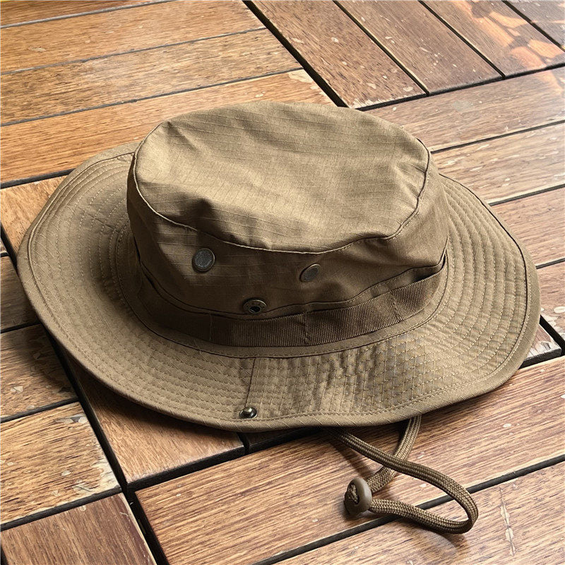 Chapeau Granite Camouflage Boonie avec un design tactique brim arrondi