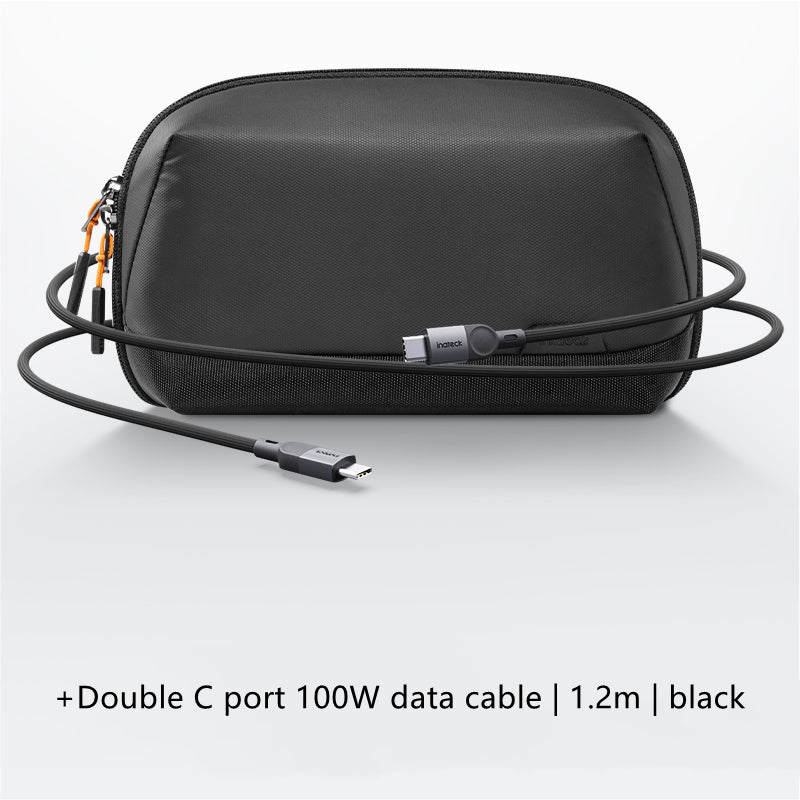Cable de données numériques portatives sac de stockage volcanique