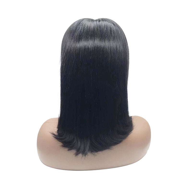 Ensemble de cheveux de dentelle avant plein de gens réels