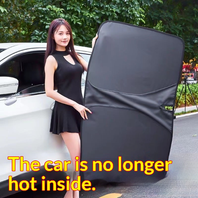 Pare-brise avant avec protection solaire et protection contre la chaleur