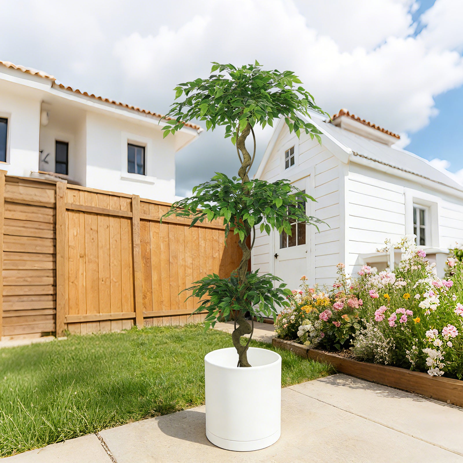 Arbre de ficus artificiel 6FT
