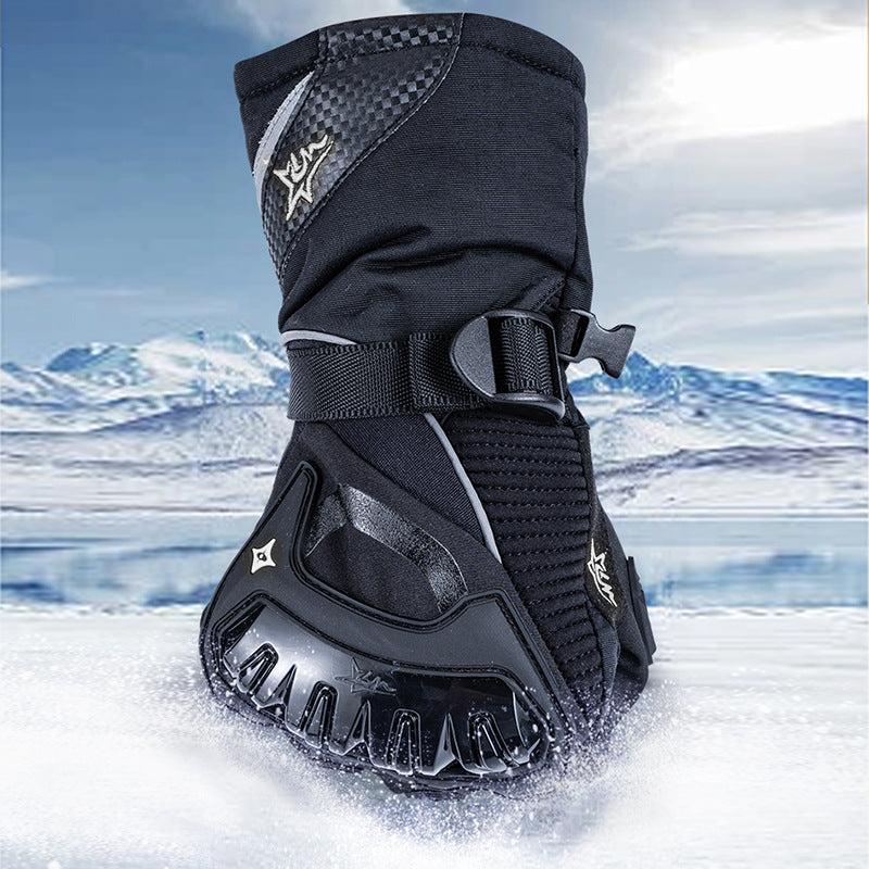 Gants d'écran tactile d'hiver pour motos