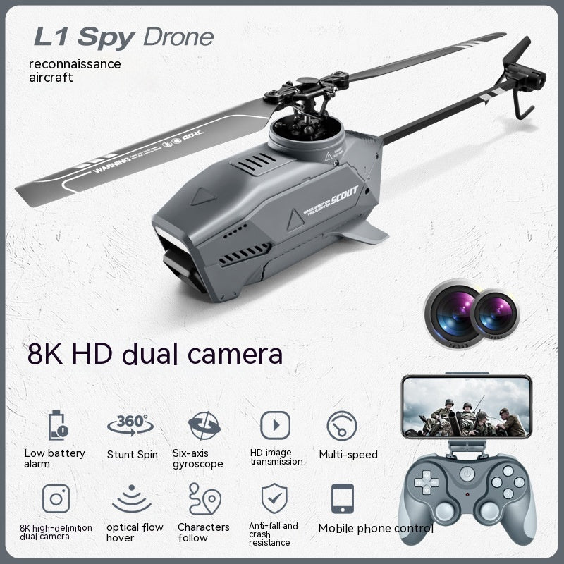 Télécommande Reconnaissance 8K Photographie aérienne spéciale UAV