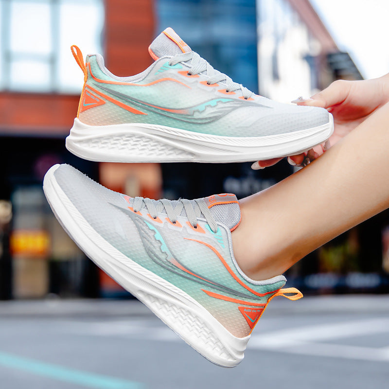Chaussures de course léger respirant avec des semelles douces pour les étudiants tous les jours