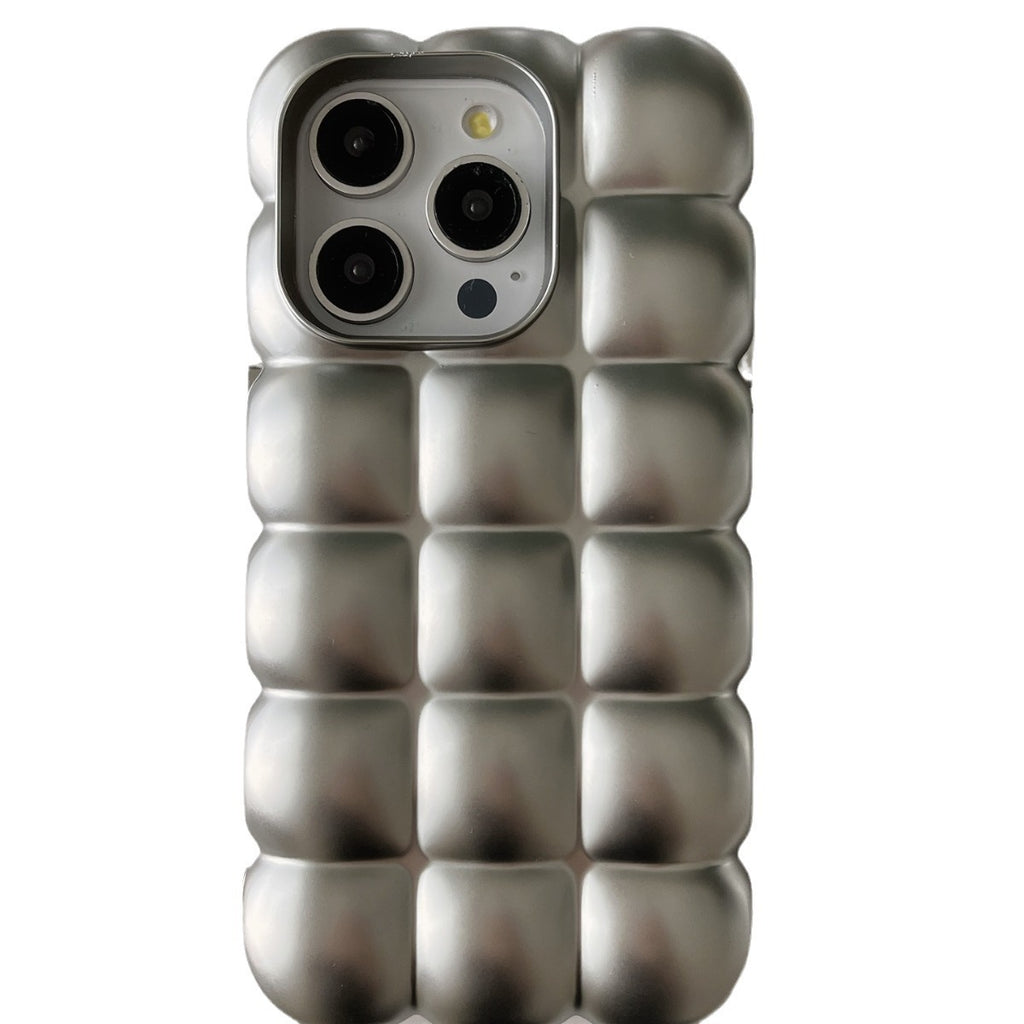 Électroplaquage Egg Waffle Matte Dossier téléphonique