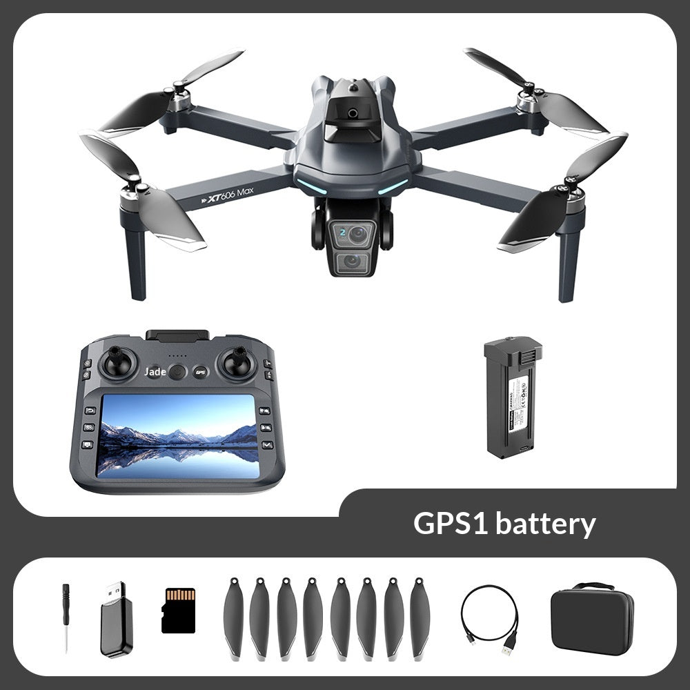 Grand écran Photographie aérienne Télécommande Airplane Toy Quadcopter