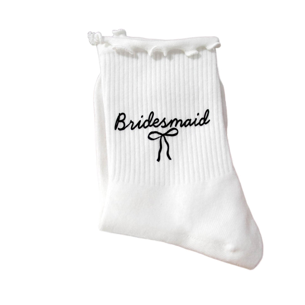 Favori de mariage Chaussettes en dentelle mi-calf