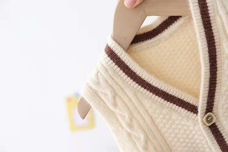 Chandail Chandail Bébé Chandail Vest Outwear au printemps et en automne