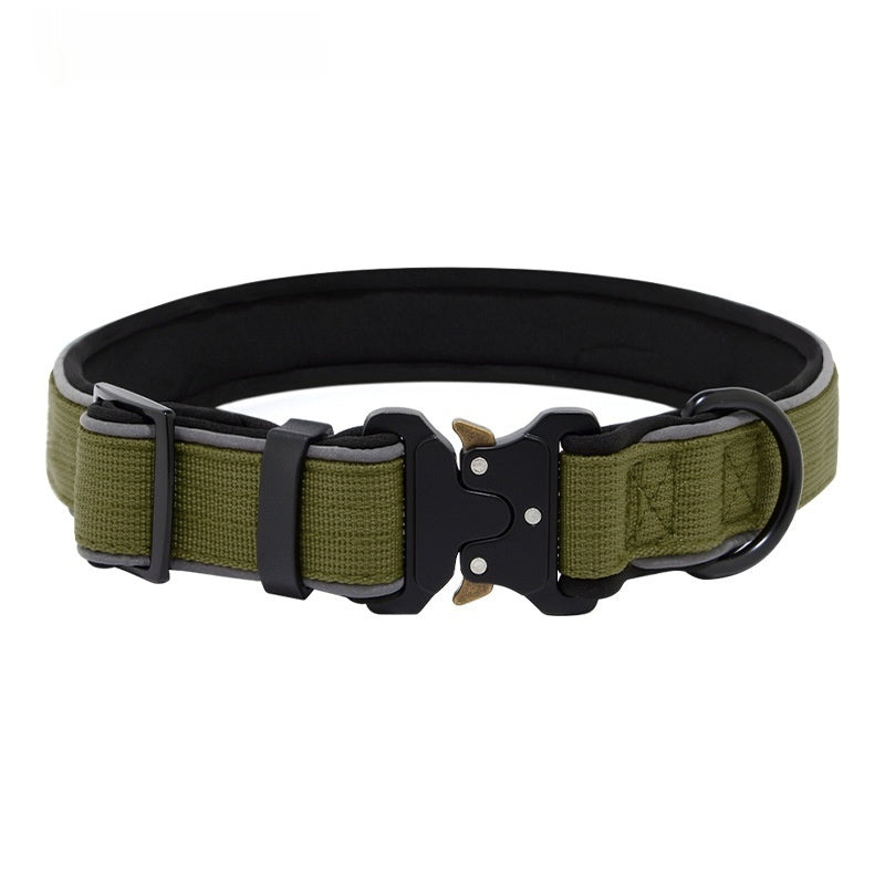 Collier de chien tactiqueHarness réfléchissant réglable