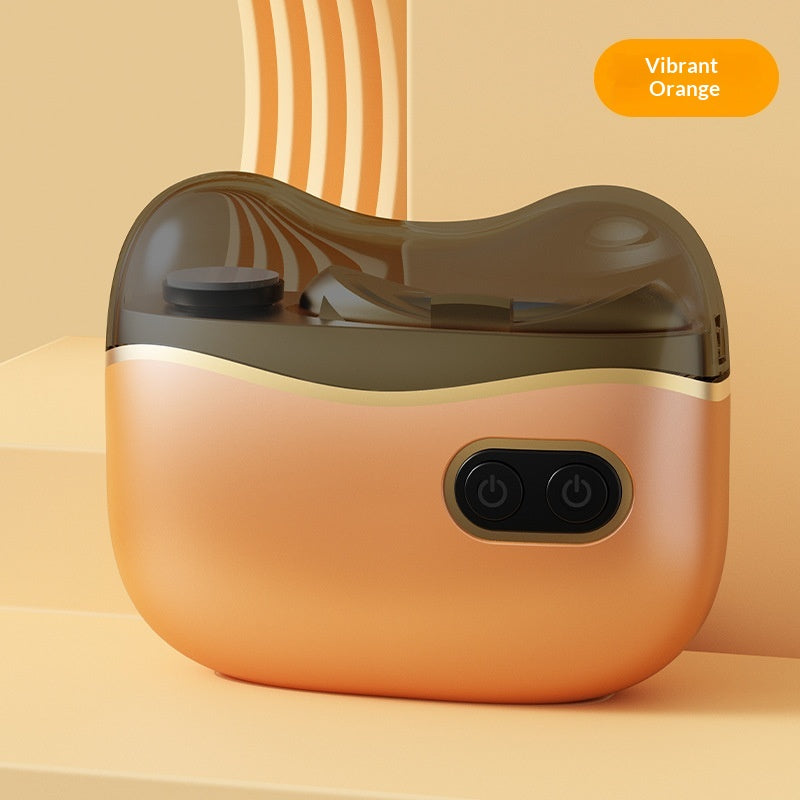 Clipper à ongles électrique portable silencieux - Comprimeur à ongles rechargeable sans fil pour usage domestique