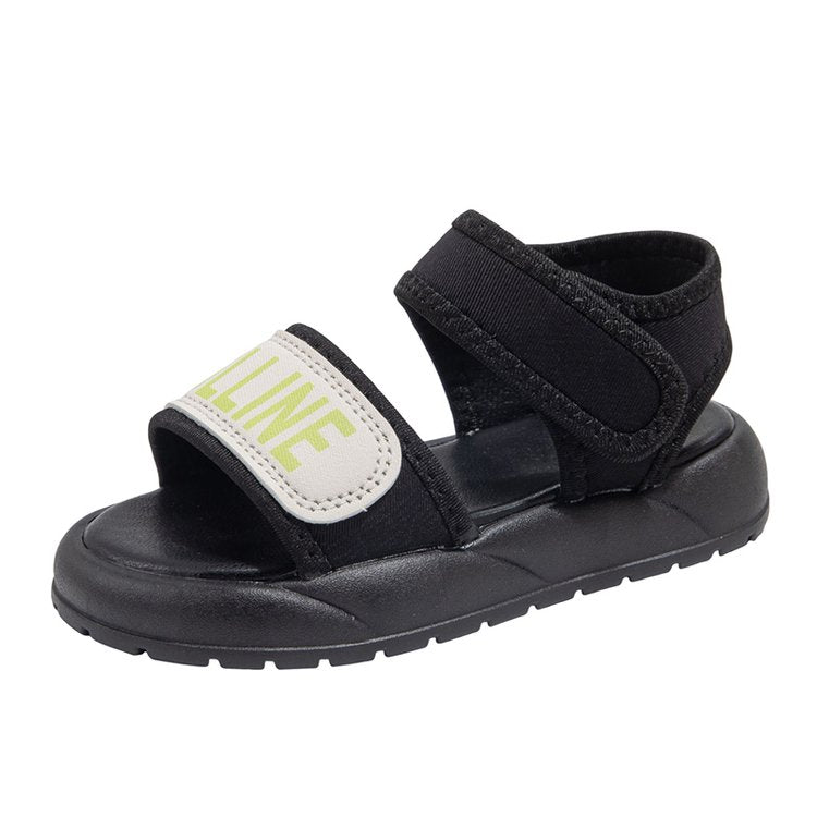 Sandales, Souples Chaussures de plage pour enfants Solées, Sandales tendance d'été, Léger et Non