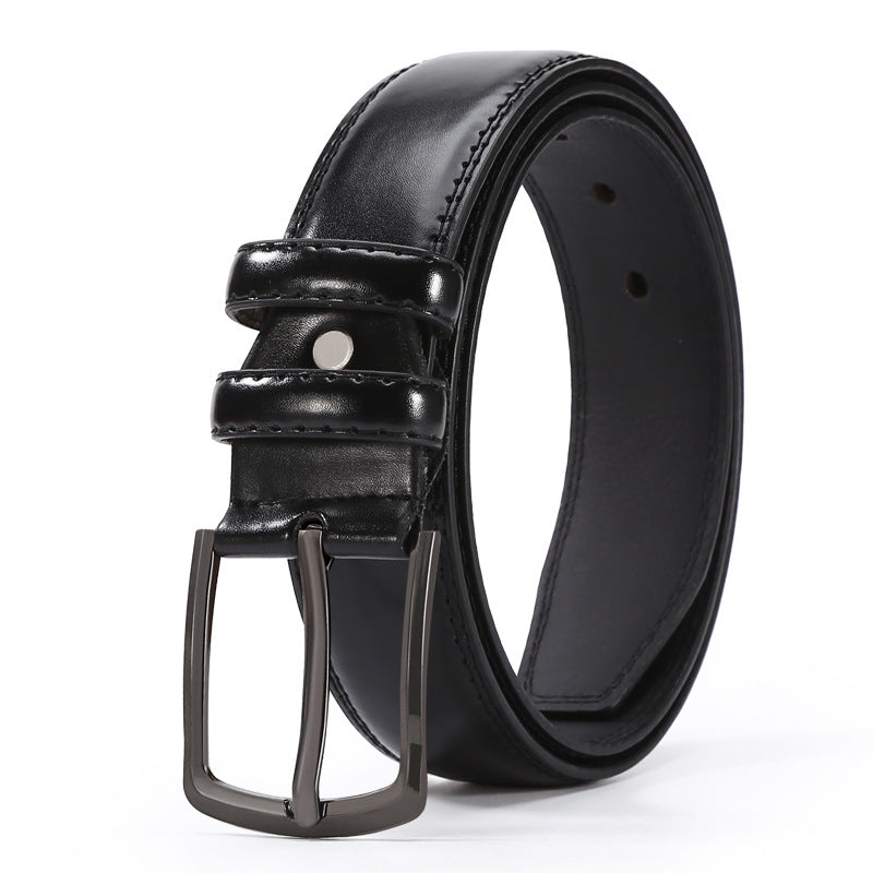 European and American Fashion Ceinture professionnelle masculine Cadeaux créatifs Ceinture Laser Logo Factory W