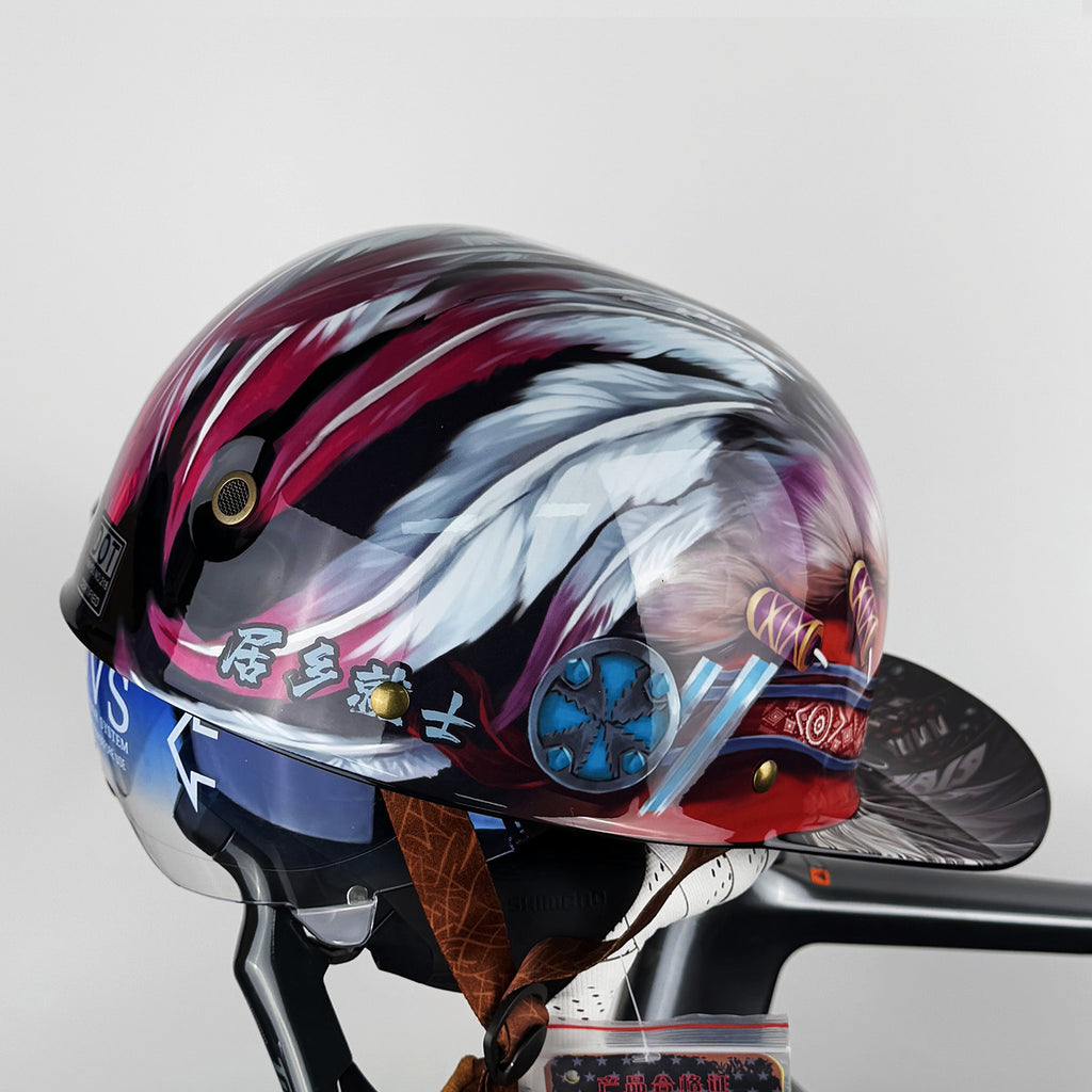 Casque de moto pour hommes et femmes
