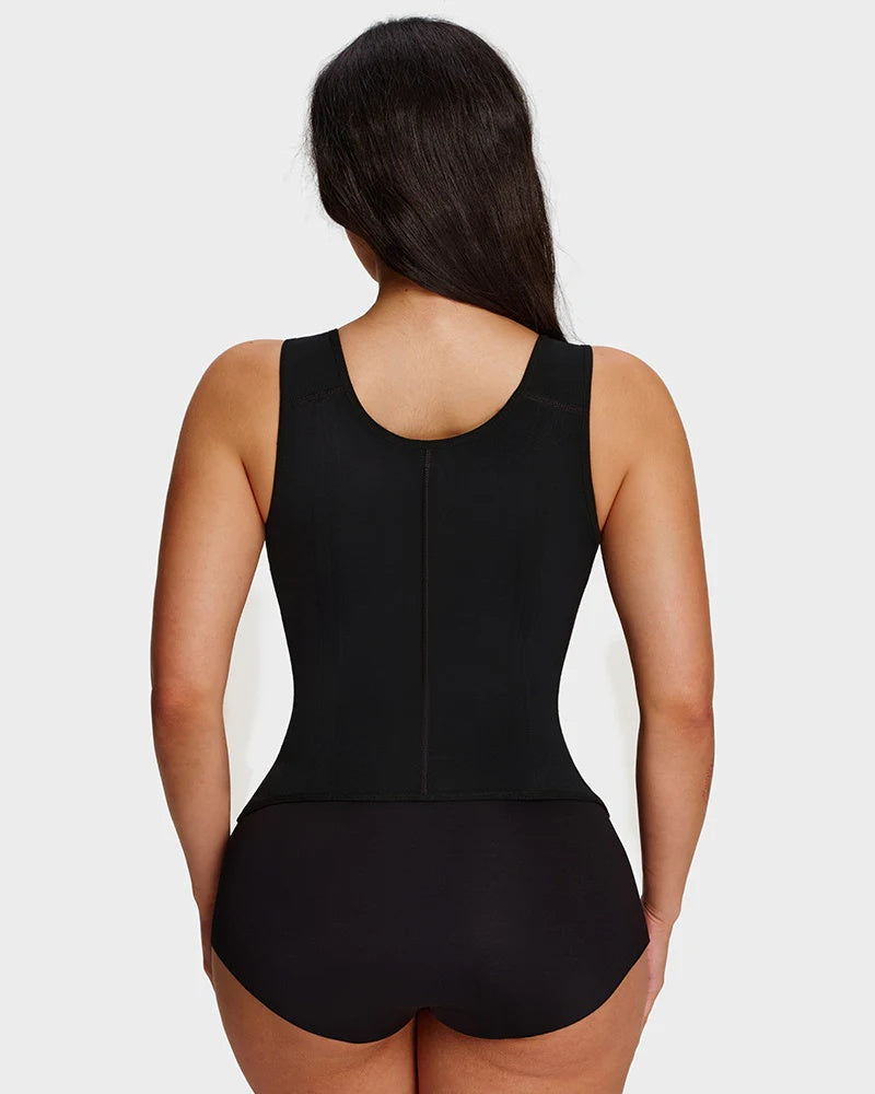Double-Layer Tummy Control Waist Shaper Girdle avec Bra