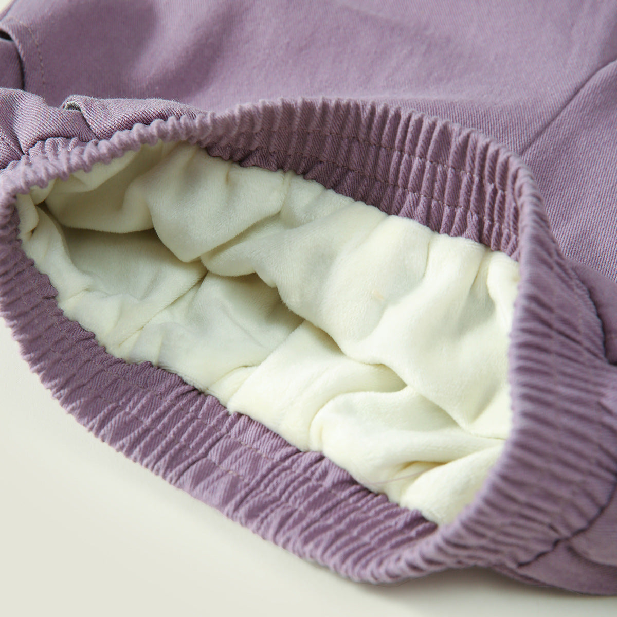 Pantalons pour enfants Jogger à jambes droites de couleur solide