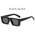 Y2K Girl Super Cool Street Shooting UV-proof Lunettes de soleil en forme spéciale