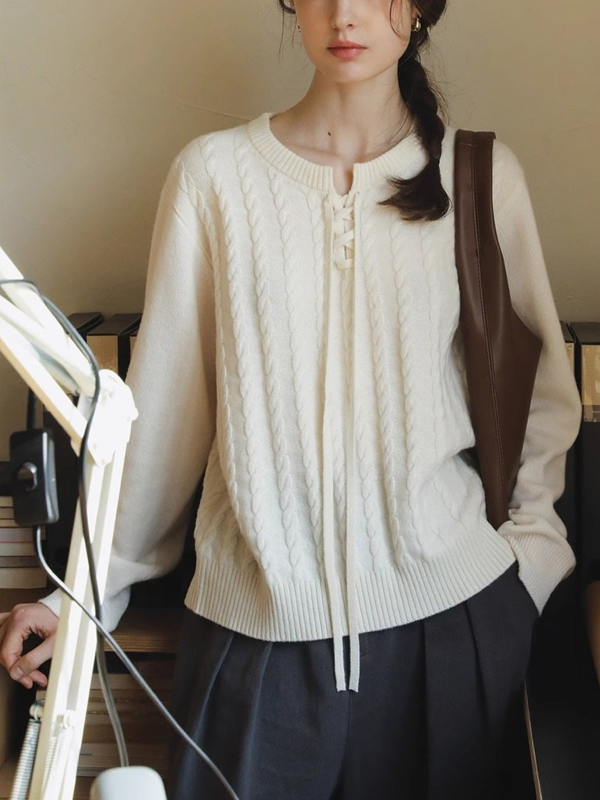 Pull à manches longues pour l'automne