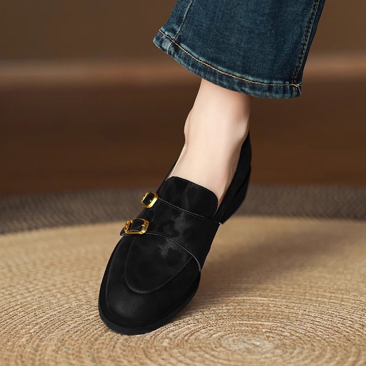 Chaussures en cuir pour femmes