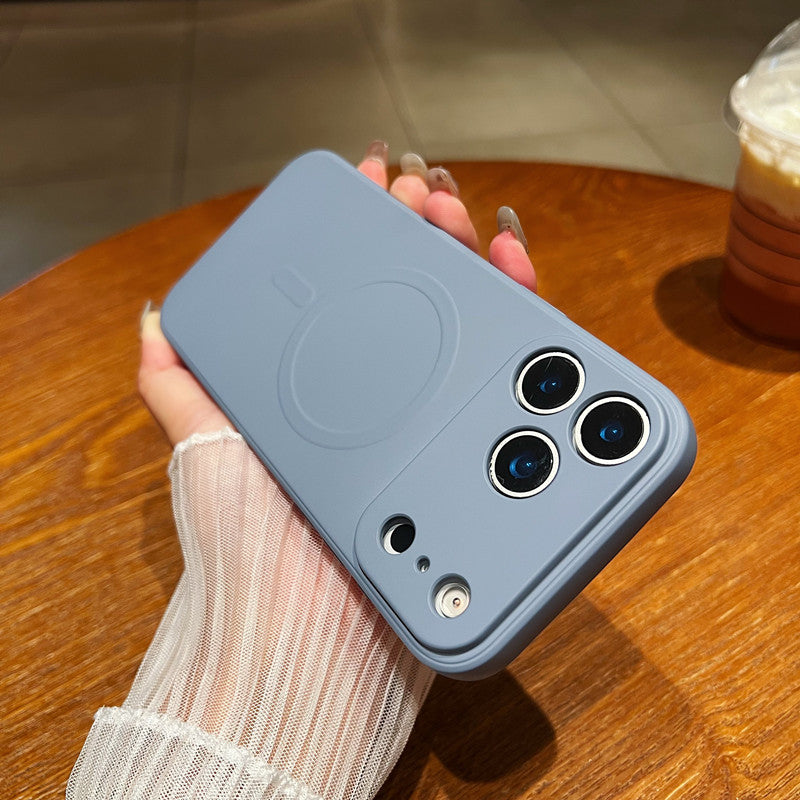 Cas de téléphone liquide magnétique