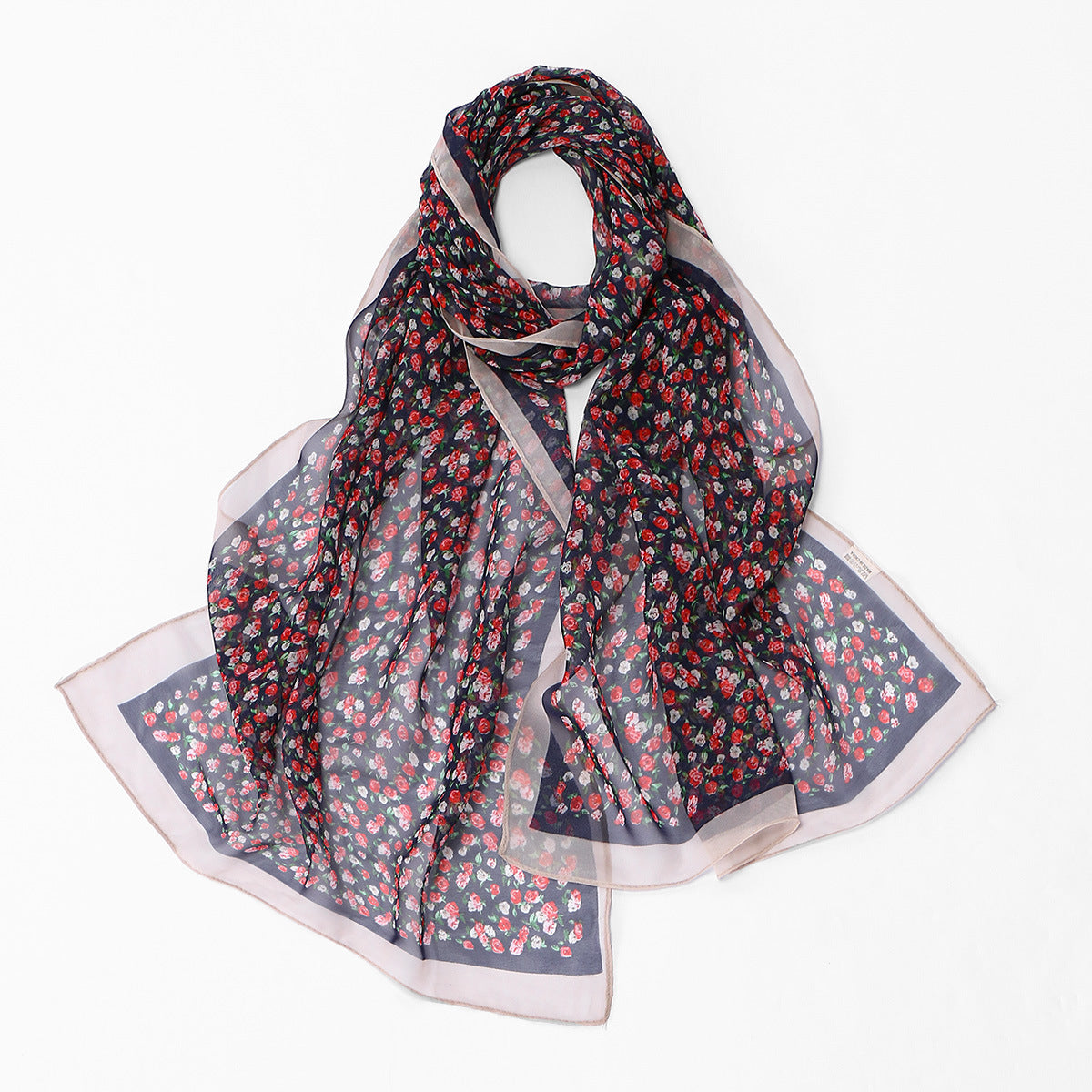 Floral Elegant Versatile Femmes Châle extérieur mode