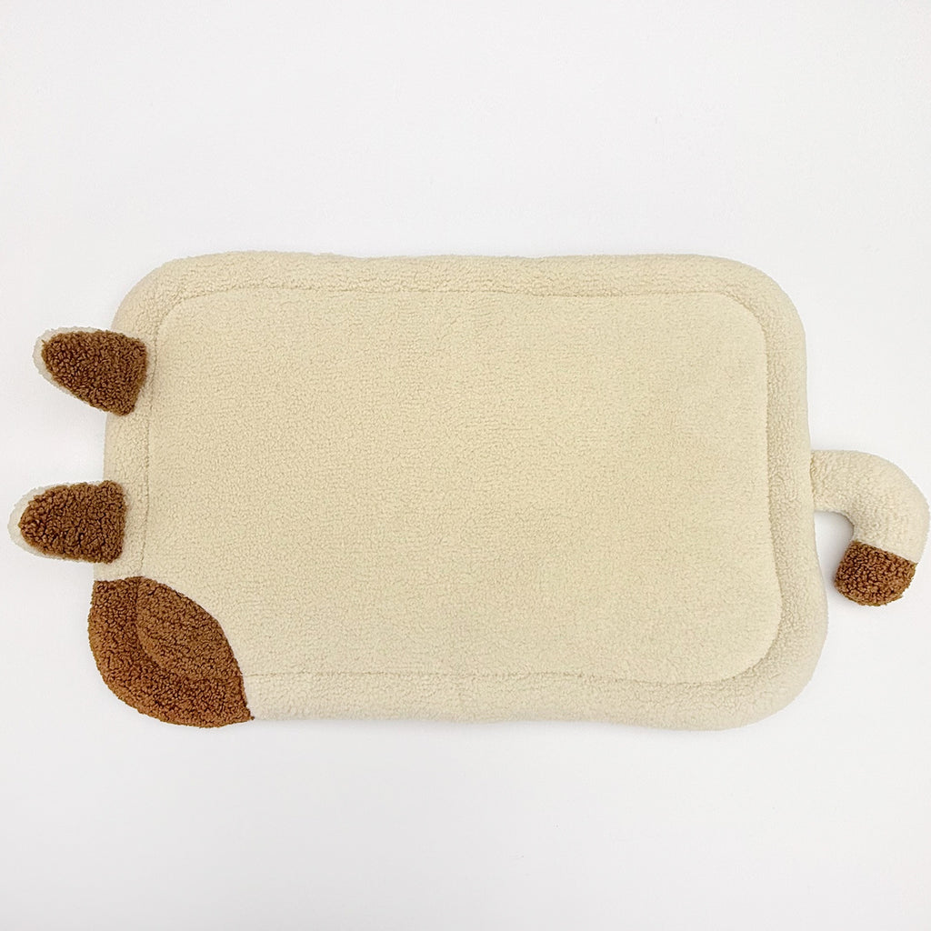 Coussin chien Coussin animal Coussin doux peau-friendly machine lavable style Lambskin animal Coussin animal