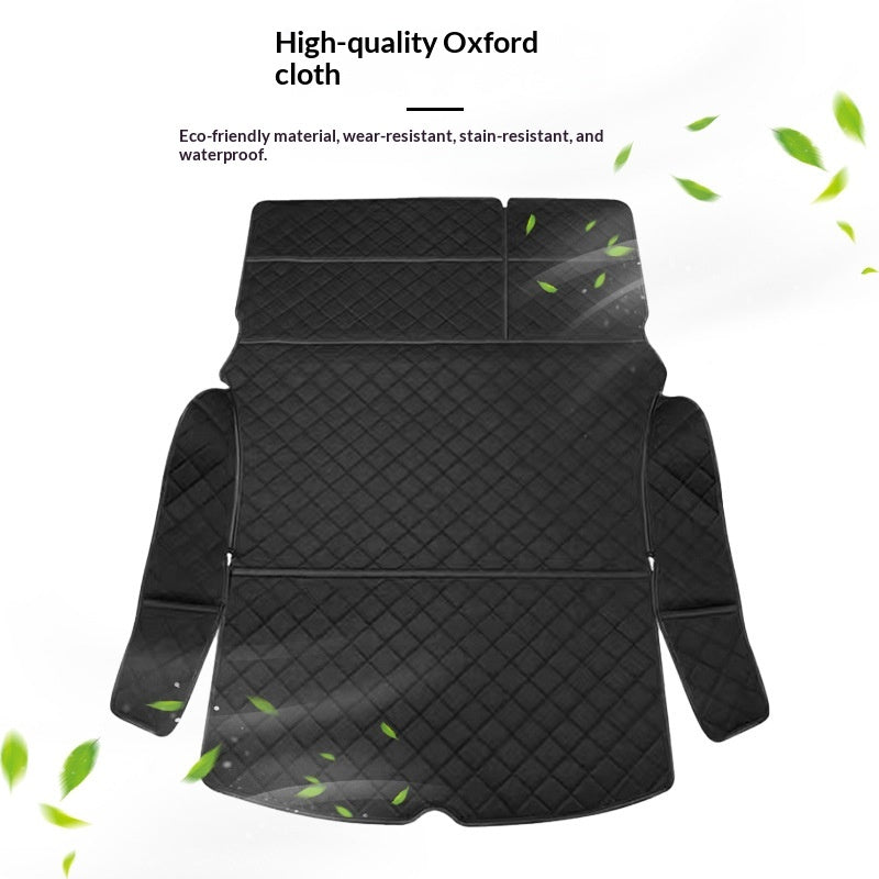 Machine washable dog boot mat