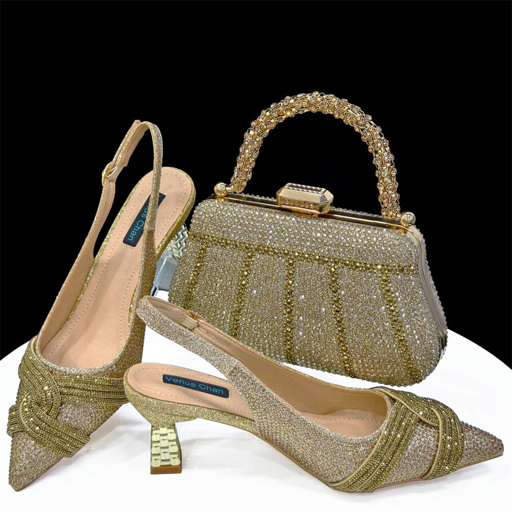 Combinaison de chaussures et de sacs européens et américains