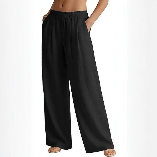 Pantalons à jambes larges pour femmes