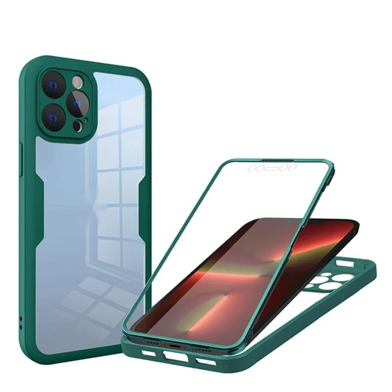 Shell Membrane boîtier de téléphone intégré résistant à la chute boîtier de protection transparent