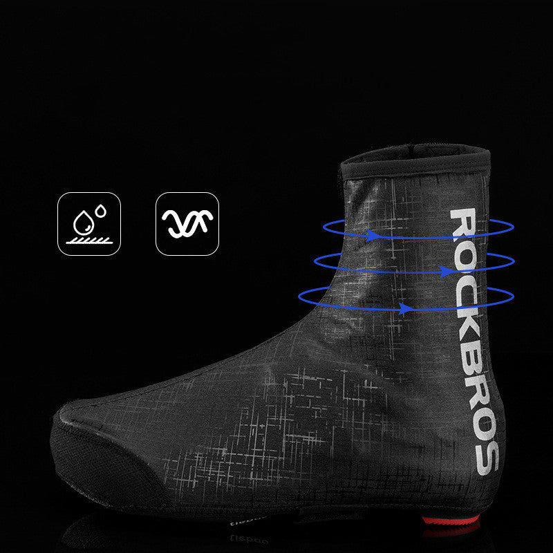Couverture de chaussures de vélo chaude et imperméable