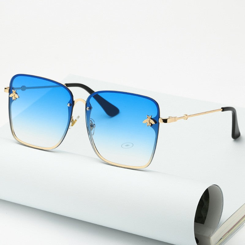 Lunettes de soleil carrées unisexes