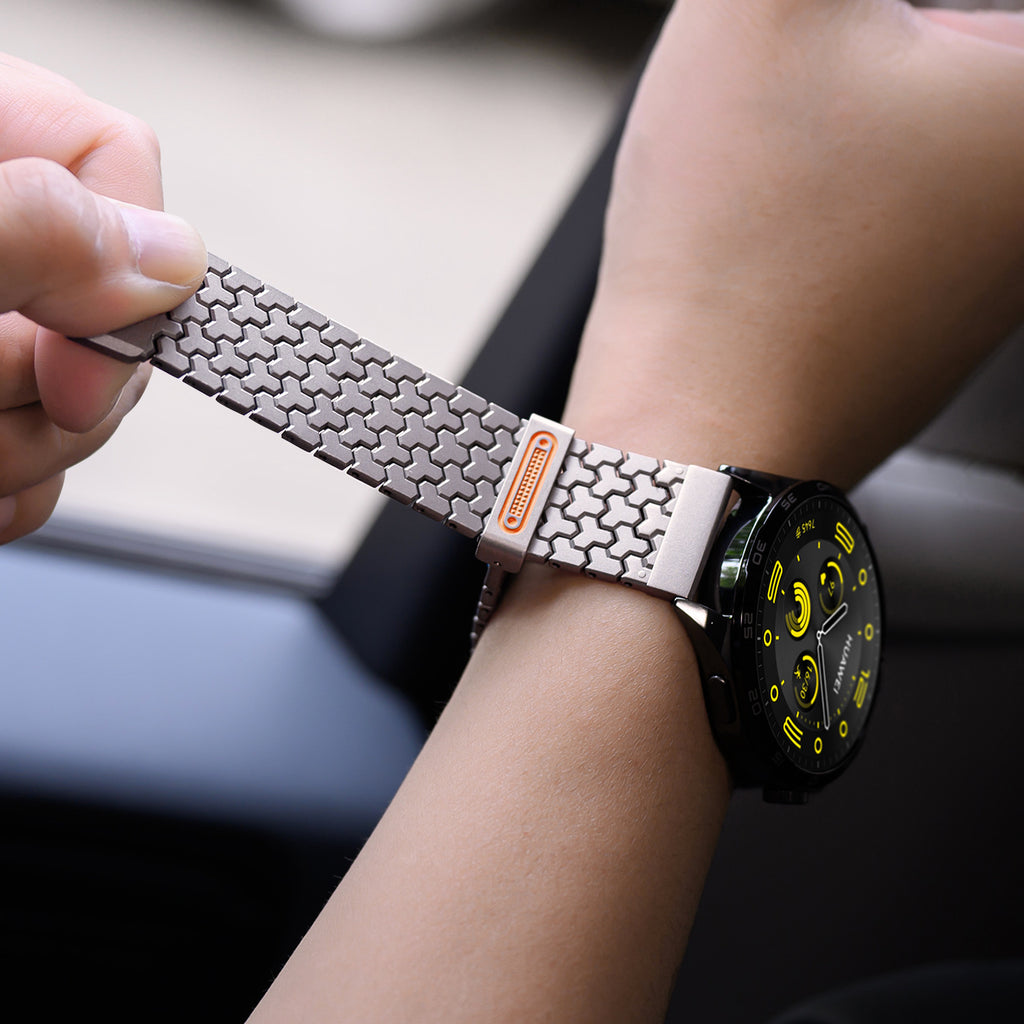 Dual Magnetic Strap Watch4pro Titanium acier inoxydable